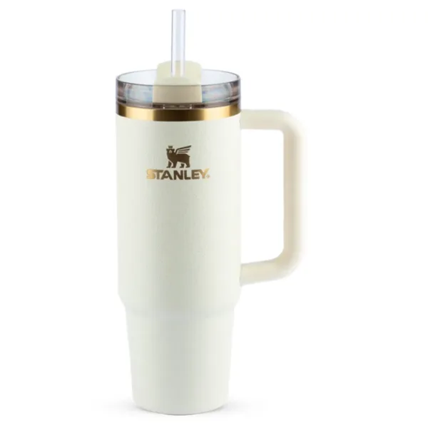 600608-STAN30OZQNCHR2.0FLOWSTATETUMBCREAMMOON_1.jpg Vaso Termo QUENCHER 2.0 con tapa Flowstate 887 ml - Imagen 1