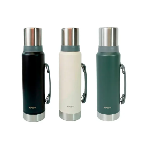 Termo Spinit TA 1.2 litros Acero Inoxidable - Negro - Imagen 5