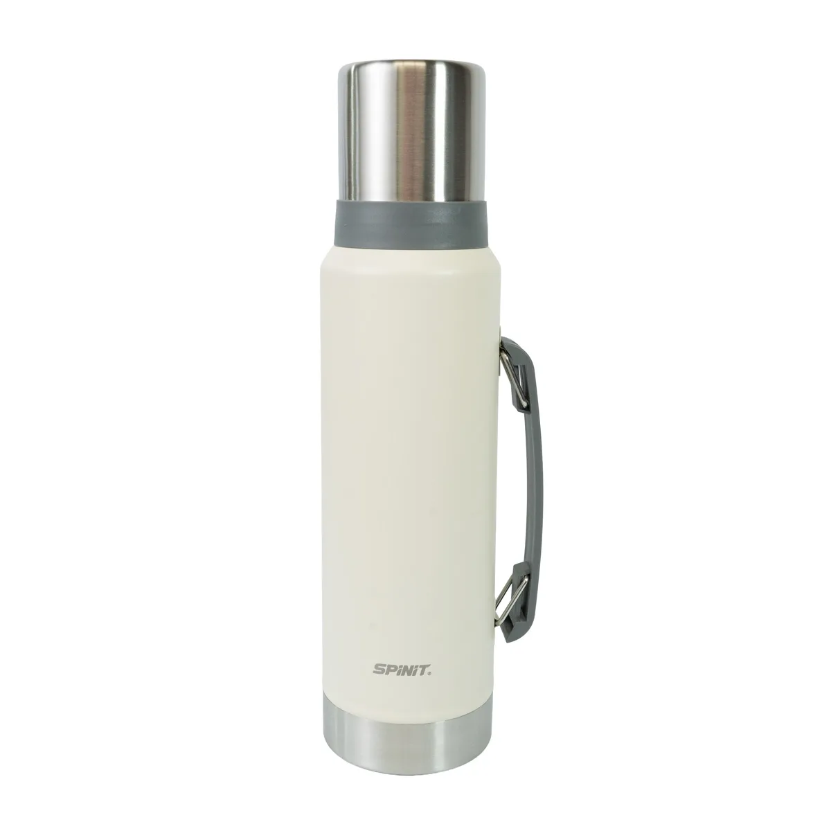 600665 TERMO SPINIT TA120 1.2L MARFIL-01 Termo Spinit 1.2 litros Acero Inoxidable - Marfil - Imagen 1