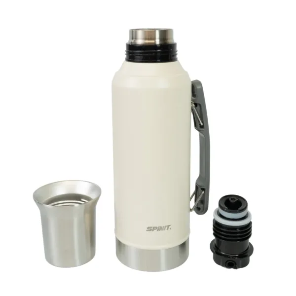 Termo Spinit TM 1.2 litros Acero Inoxidable - Marfil - Imagen 2