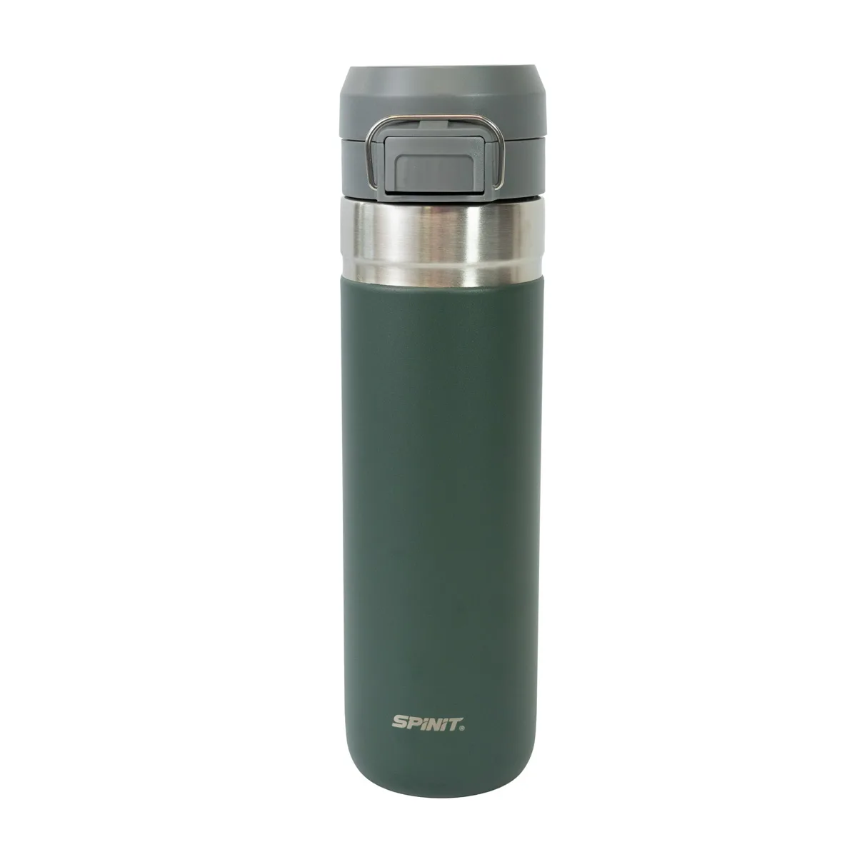 600694 BOTELLA TERMICA SPINIT BA075 LOCK 750ML VERDE-01 Botella Térmica Spinit Lock 750 ml Acero Inoxidable - Verde - Imagen 1