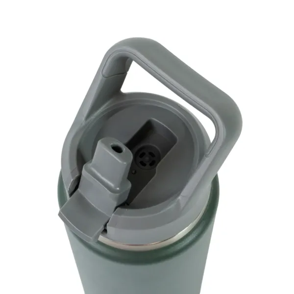 Botella Térmica Spinit Straw 750 ml Acero Inoxidable - Verde - Imagen 3