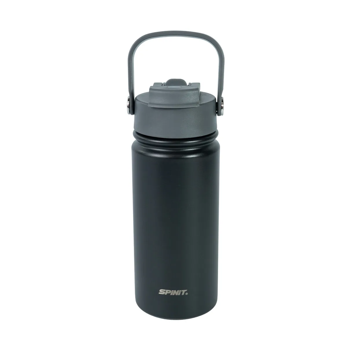 600752-BOTELLA-TERMICA-SPINIT-BC050-DUAL-500ML-NEGRO-02 Botella Térmica Spinit Dual 500 ml Acero Inoxidable - Negro - Imagen 1