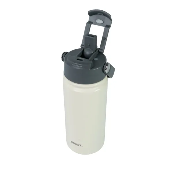 Botella Térmica Spinit Dual 500 ml Acero Inoxidable - Marfil - Imagen 5