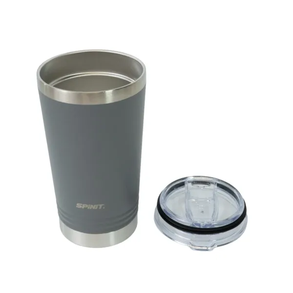 Vaso Térmico Spinit Clear 530 ml Acero Inoxidable - Gris - Imagen 2