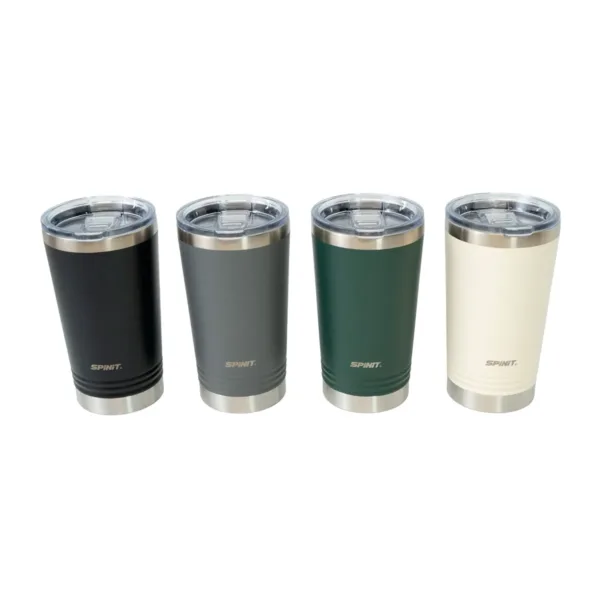 Vaso Térmico Spinit Clear 530 ml Acero Inoxidable - Marfil - Imagen 5