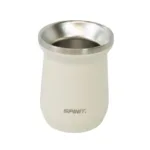 Mate Térmico Spinit 170 ml Acero Inoxidable - Marfil