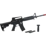 Rifle Sentinel M4a1 car ris c.6mm Eléctrico - Imagen 3