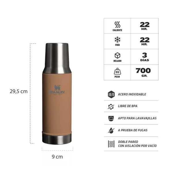 Termo NEW Classic 800 ml Mate System - Imagen 2