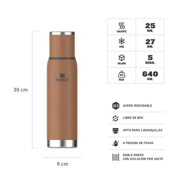 TERMO STANLEY ADVENTURE TO GO 1L TOAST - Imagen 2