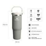 Botella Térmica Flip Straw Tumbler 887 ml - Imagen 6