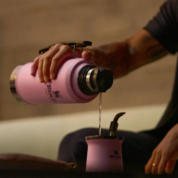 Termo Mate System Messi Goat Pink 1,2 lts - Imagen 2