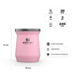 Mate Térmico Messi 236 ml Goat Pink - Imagen 3