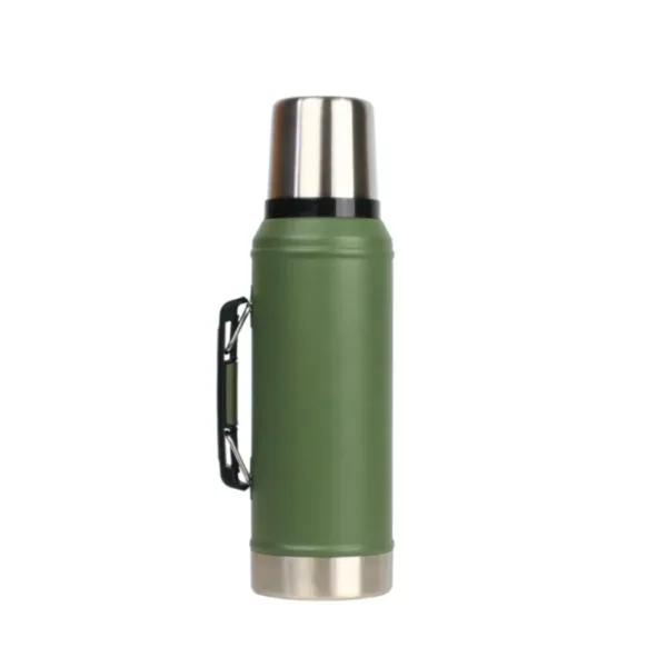 Termo Clásico con manija y tapón cebador 950ml DRIED PINE - Imagen 2