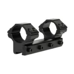 Montaje Shilba 1" Reforzado Monopieza Medio Riel 11mm