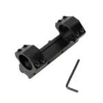 Montaje Shilba 1" Reforzado Monopieza Medio Riel 11mm - Imagen 2