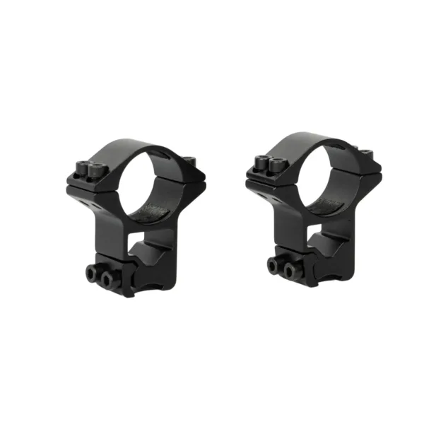 Montaje Shilba 1" Reforzado 2 Piezas Alto Riel 11mm - Imagen 4