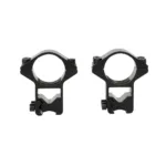 Montaje Shilba 1" Reforzado 2 Piezas Alto Riel 11mm - Imagen 3