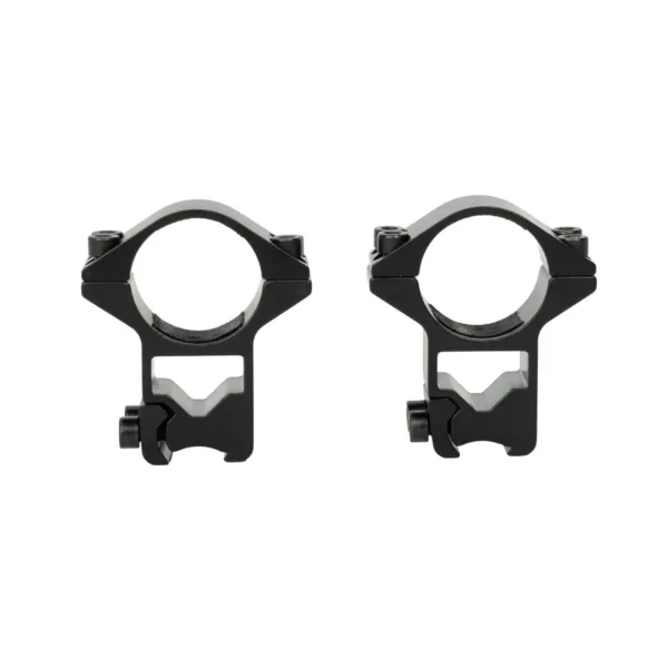 Montaje Shilba 1" Reforzado 2 Piezas Alto Riel 11mm - Imagen 3