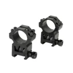 Montaje Shilba 1" Reforzado 2 Piezas Alto Riel Picatinny
