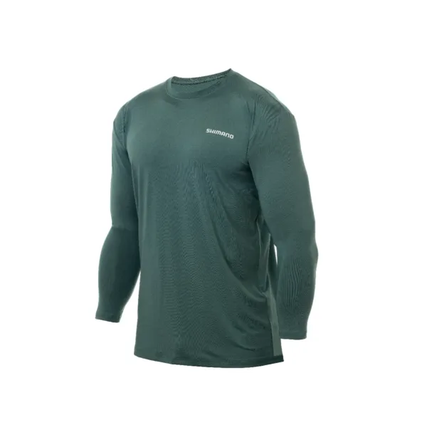 Remera Técnica Manga Larga Tech Verde - XL - Imagen 2