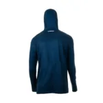 Camiseta Manga Larga con capucha Hood Tech Tee Azul - Imagen 4
