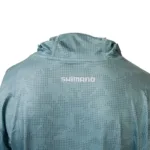 Camiseta Manga Larga con capucha Hood Tech Tee Verde - Imagen 7