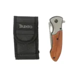 Cortapluma Navaja Plegable Trento Hunter 101 Rosewood - Imagen 5