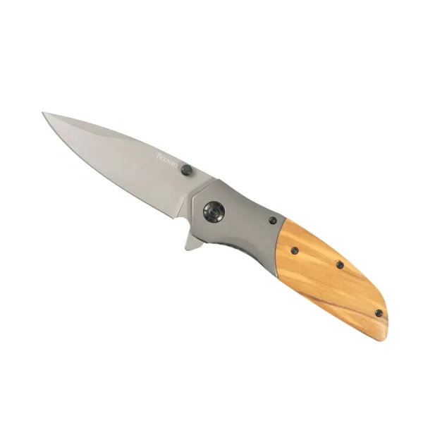 Cortapluma Navaja Plegable Trento Hunter 105 Olive - Imagen 2