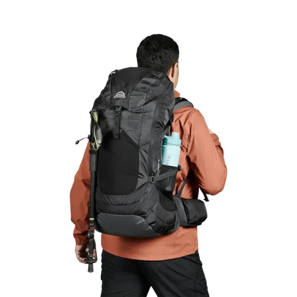 Mochila Trekking Accion Horizon 45 Litros Negra - Imagen 7