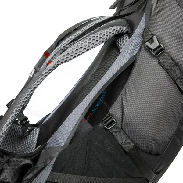 Mochila Trekking Accion Horizon 45 Litros Negra - Imagen 11