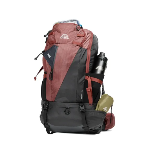 Mochila Trekking Accion Phantor 42L Roja - Imagen 5