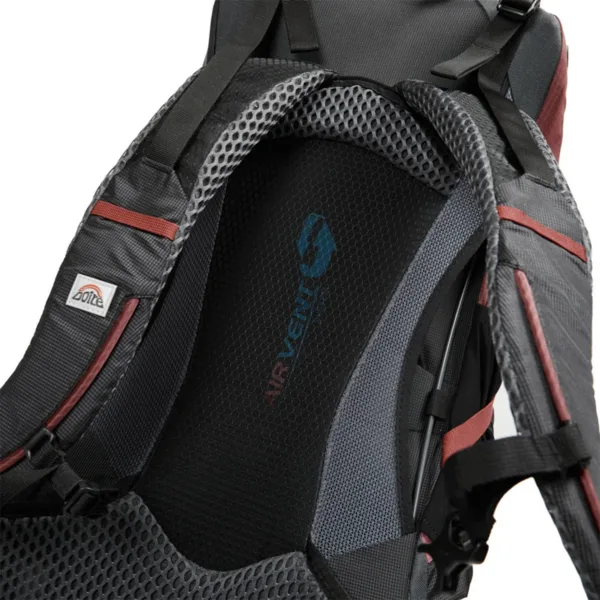 Mochila Trekking Accion Phantor 42L Roja - Imagen 8