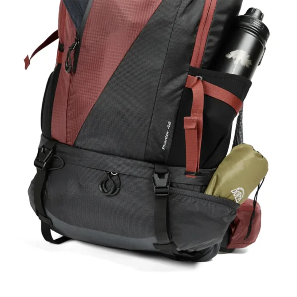 Mochila Trekking Accion Phantor 42L Roja - Imagen 12