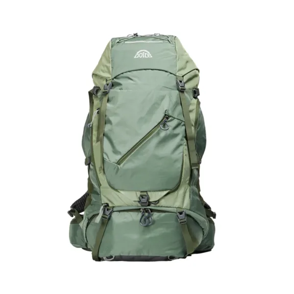 Mochila Trekking Excursion Claymon 70 Litros Verde - Imagen 2