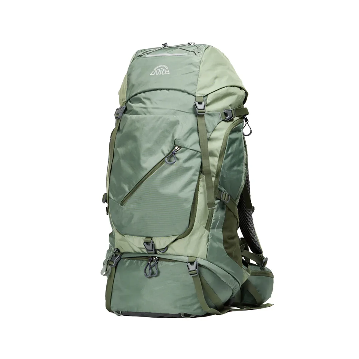 601495-MOCHILA-DOITE-EXCURSION-CLAYMON-70L-VERDE-02 Mochila Trekking Excursion Claymon 70 Litros Verde - Imagen 1