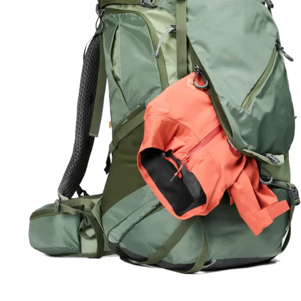 Mochila Trekking Excursion Claymon 70 Litros Verde - Imagen 10