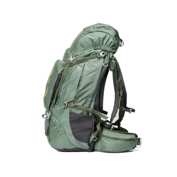 Mochila Trekking Excursion Elica 70 Litros Verde - Imagen 6