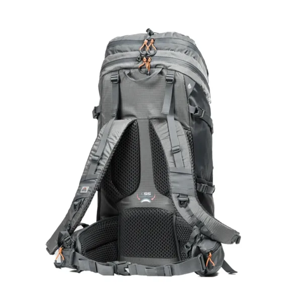 Mochila Trekking Excursion Pionera 50L Gris - Imagen 3