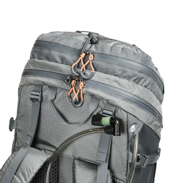 Mochila Trekking Excursion Pionera 50L Gris - Imagen 9