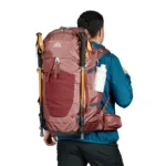 Mochila Trekking Excursion Ventura 65L Roja - Imagen 3