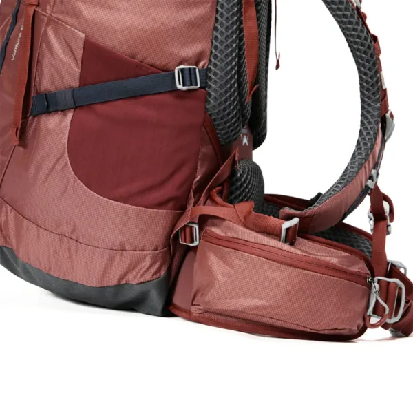 Mochila Trekking Excursion Ventura 65L Roja - Imagen 7