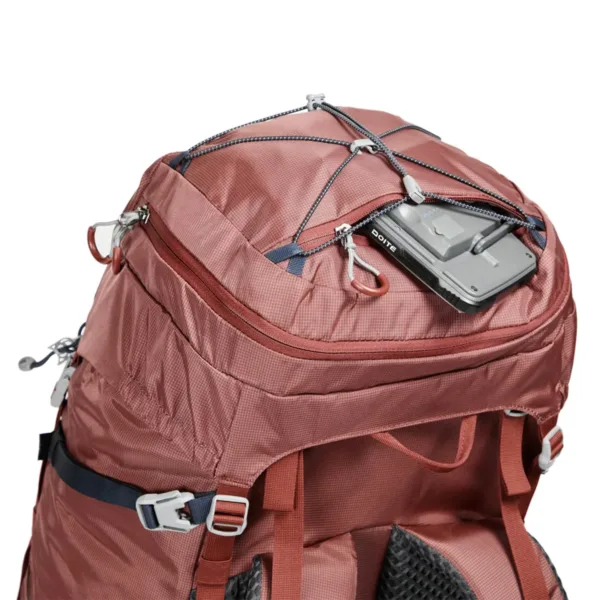 Mochila Trekking Excursion Ventura 65L Roja - Imagen 10