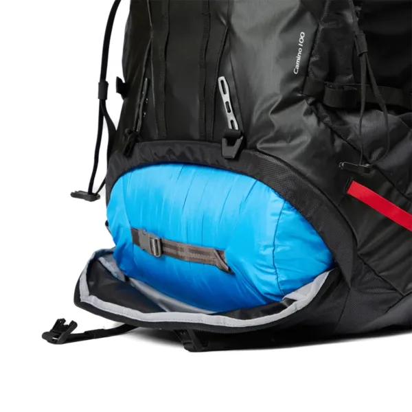 Mochila Trekking Expedicion Camino 100L Negra - Imagen 9
