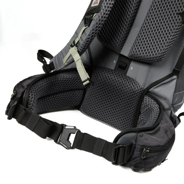 Mochila Trekking Expedicion Tundak 90L Negra - Imagen 7