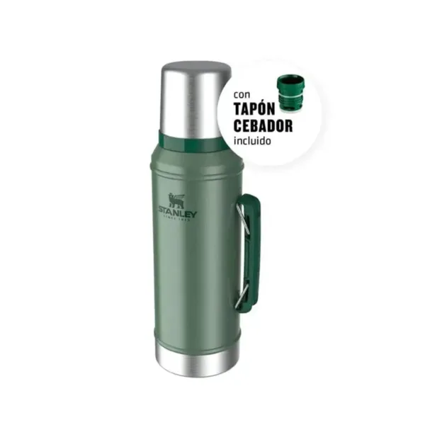 Termo Clásico Manija Plegable Tapón Cebador 950 ml 2.1 - Imagen 3