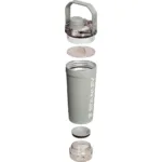 Vaso Shaker Mezclador Térmico Vitalize 591 ml – Sage Grey - Imagen 4