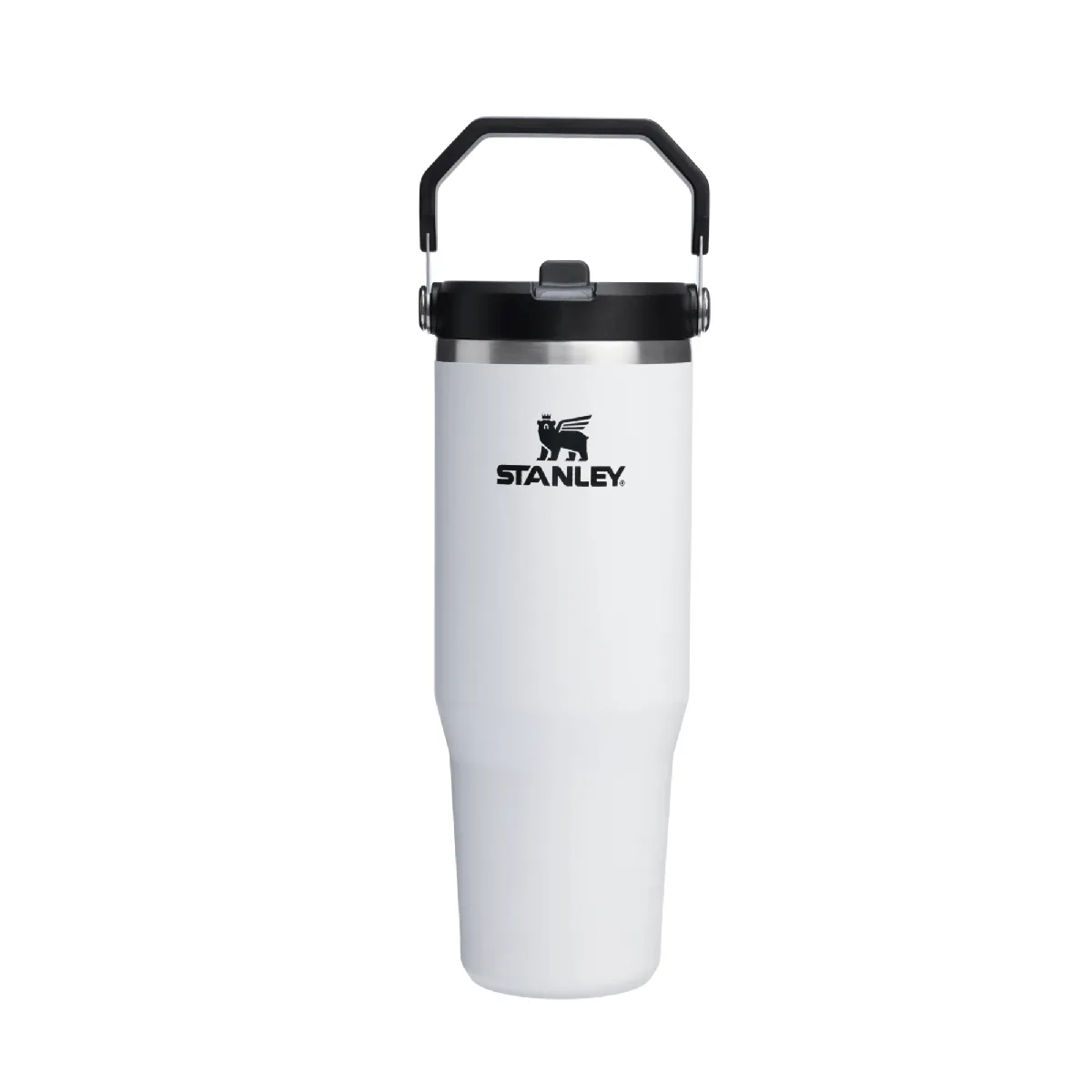 601661-BOTELLA-TERMICA-STANLEY-FLIP-STRAW-TUMBLER-887ML-CHALK-01 Botella Vaso Térmico Flip Straw Tumbler 887ml Blanco - Imagen 1