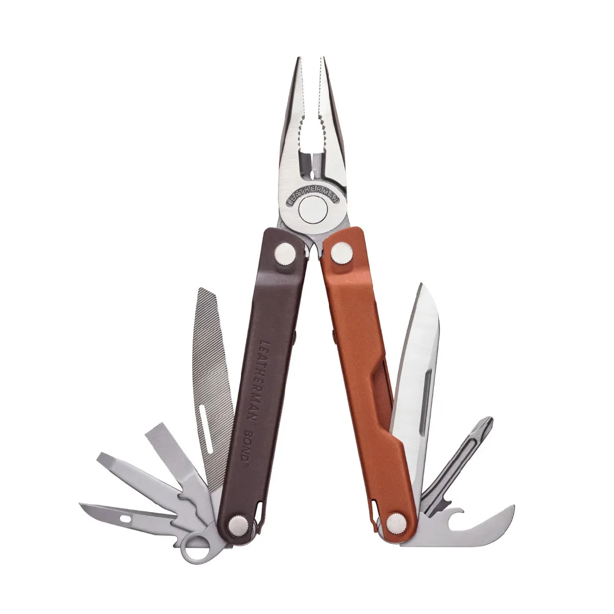 601675-PINZA-LEATHERMAN-BOND-BURNT-SIENNA-833307-01 Pinza Multiuso Bond Clásica 14 Usos - Imagen 1
