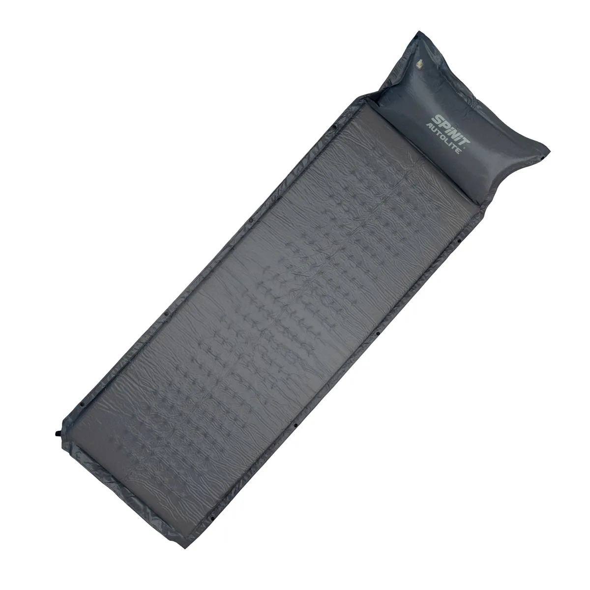 601688 colchoneta spinit autolite autoinflable calm gris-01 Colchoneta Autoinflable Spinit Autolite con Almohada - Gris - Imagen 1